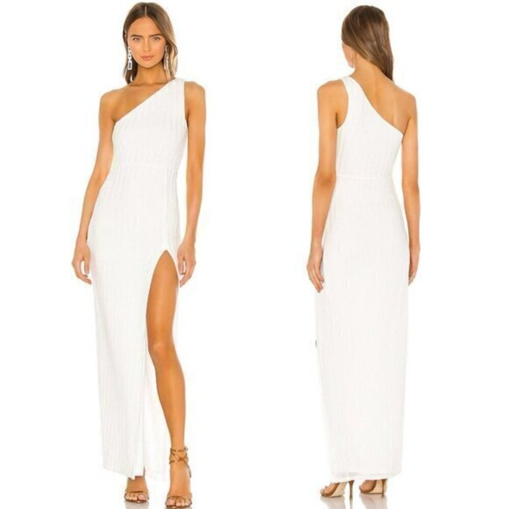 Michael Costello xREVOLVE Osanna Maxi Dress in White